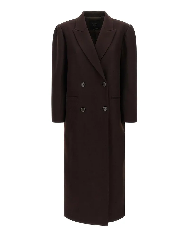 Twin-Set Trenchcoat - Braun Braun