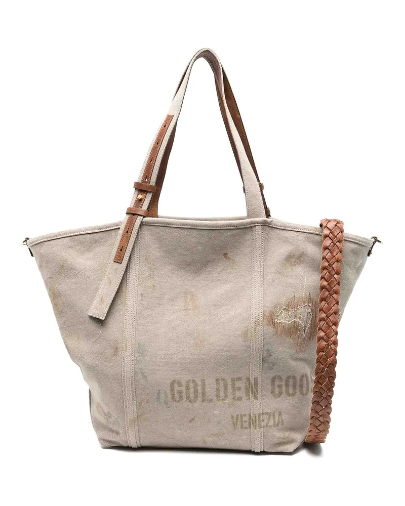 Golden Goose Shopper - Taupe Taupe