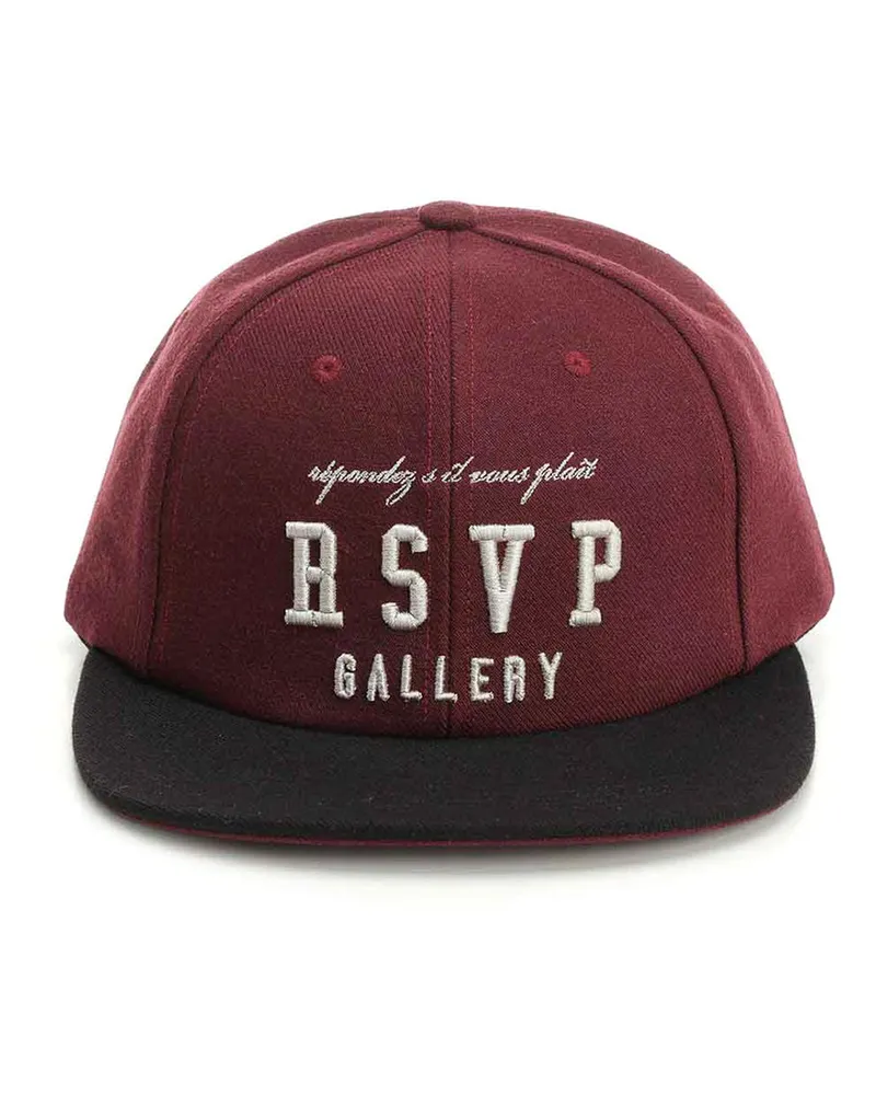 AGOLDE Hut - Dunkelrot Dunkelrot