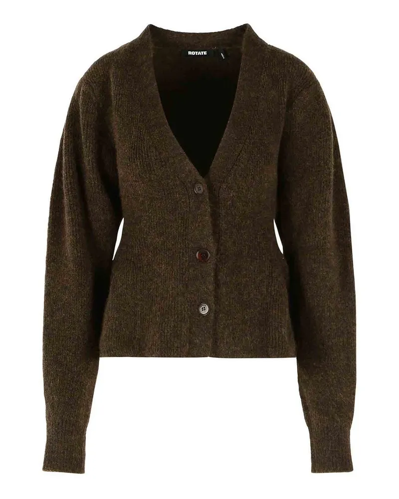 ROTATE Birger Christensen Cardigan - Braun Braun