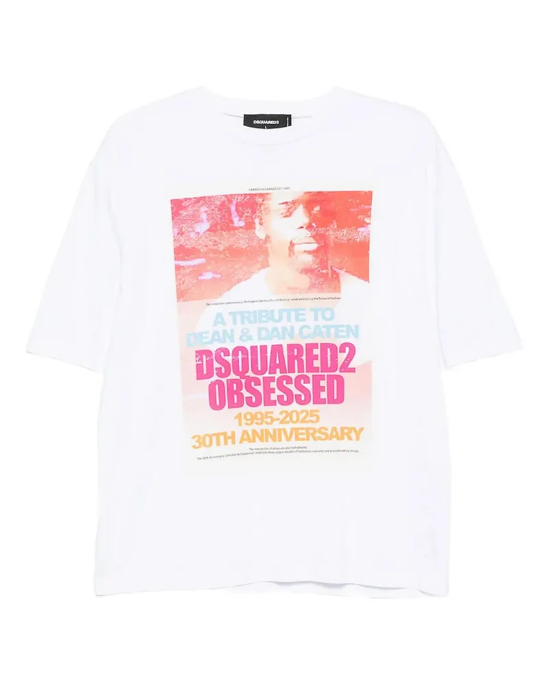 Dsquared2 T-Shirt - Weiß Weiß