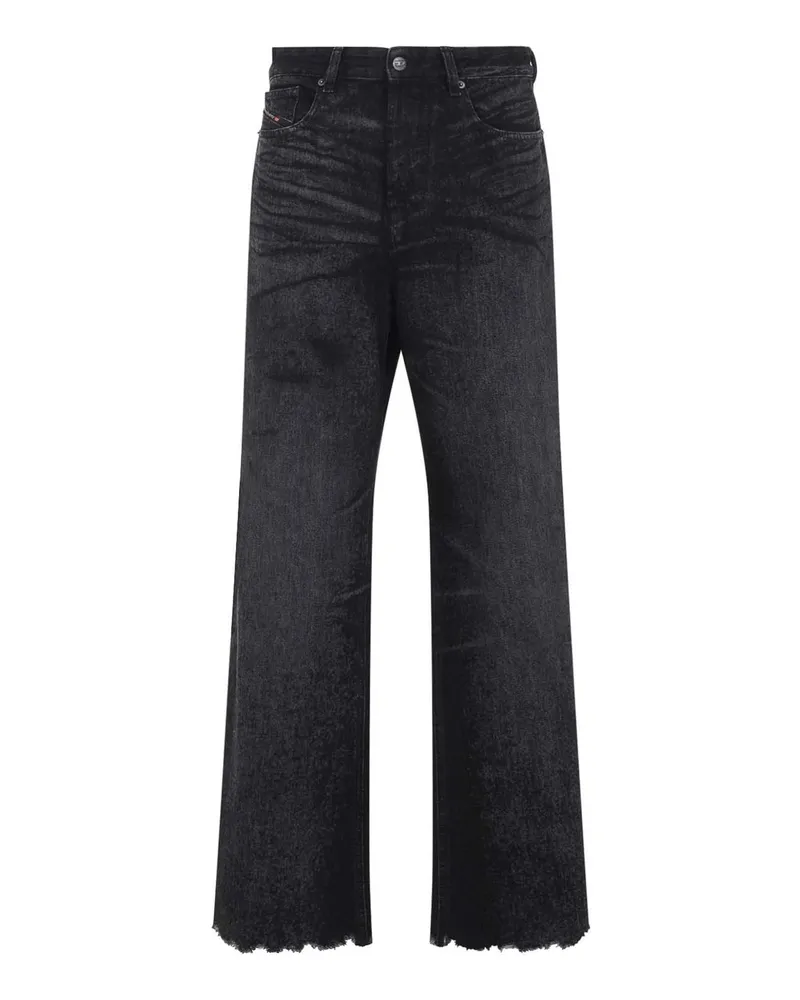 Diesel Bootcut Jeans - Schwarz Schwarz