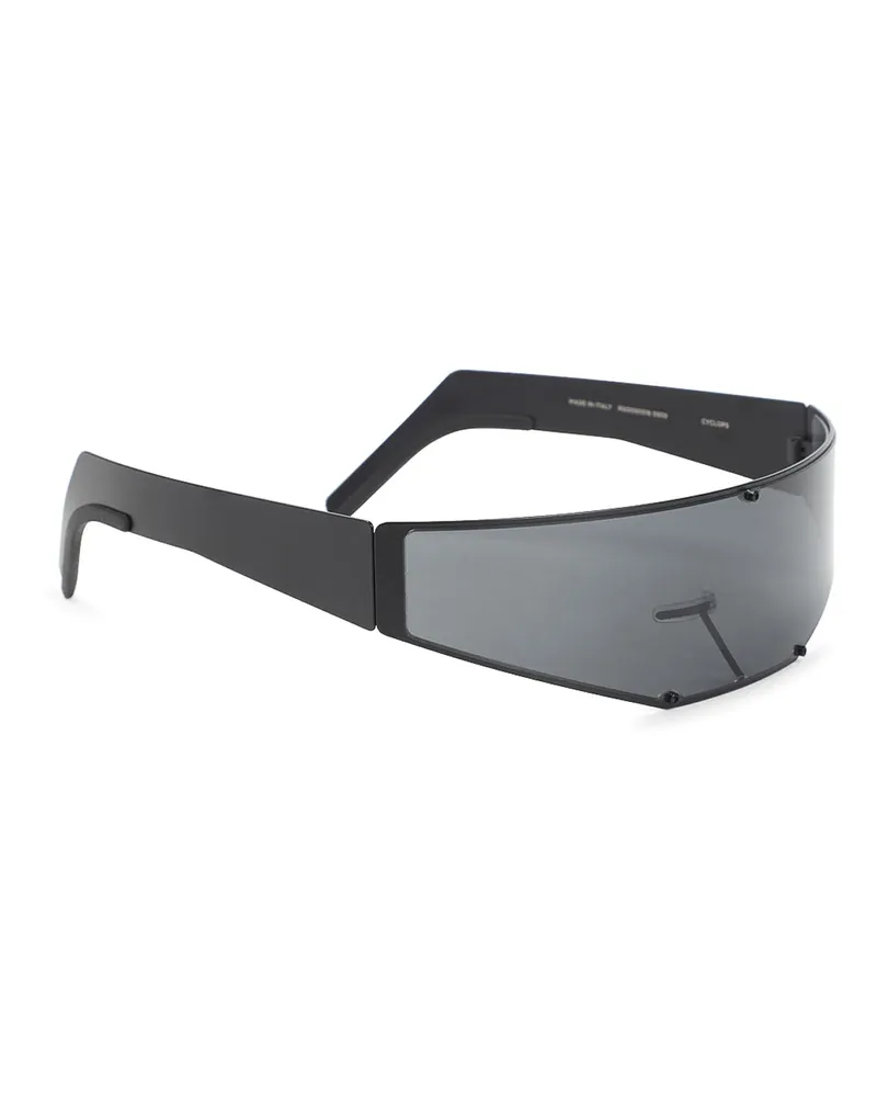 Rick Owens Sonnenbrille - Schwarz Schwarz