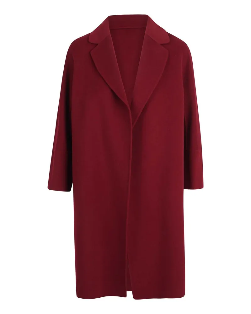 Max Mara Langer Mantel - Rot Rot