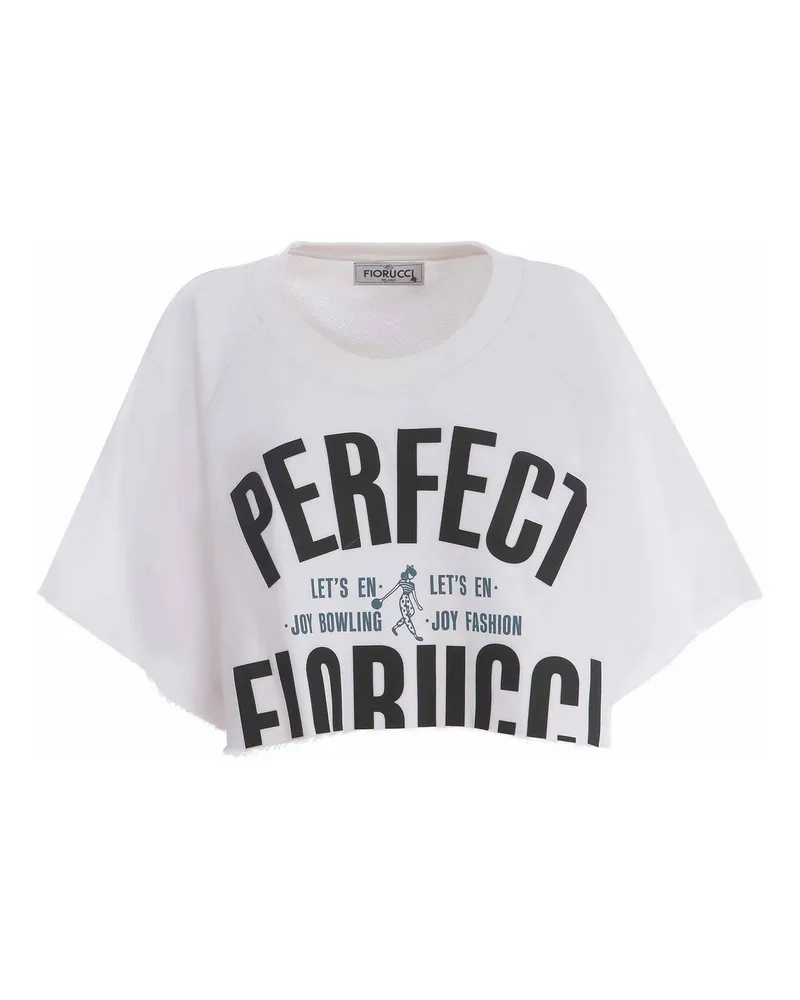 Fiorucci Sweatshirt - Weiß Weiß
