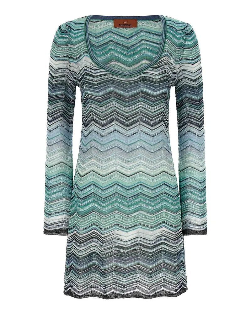Missoni Knielanges Kleid - Grün Grün