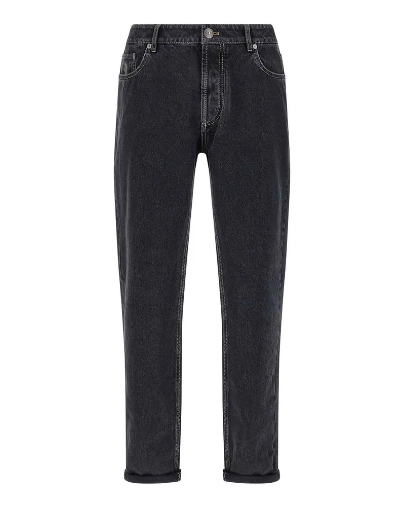 Brunello Cucinelli Bootcut Jeans - Grau Grau
