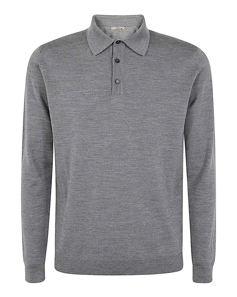 Nuur Grauer Pullover Grau