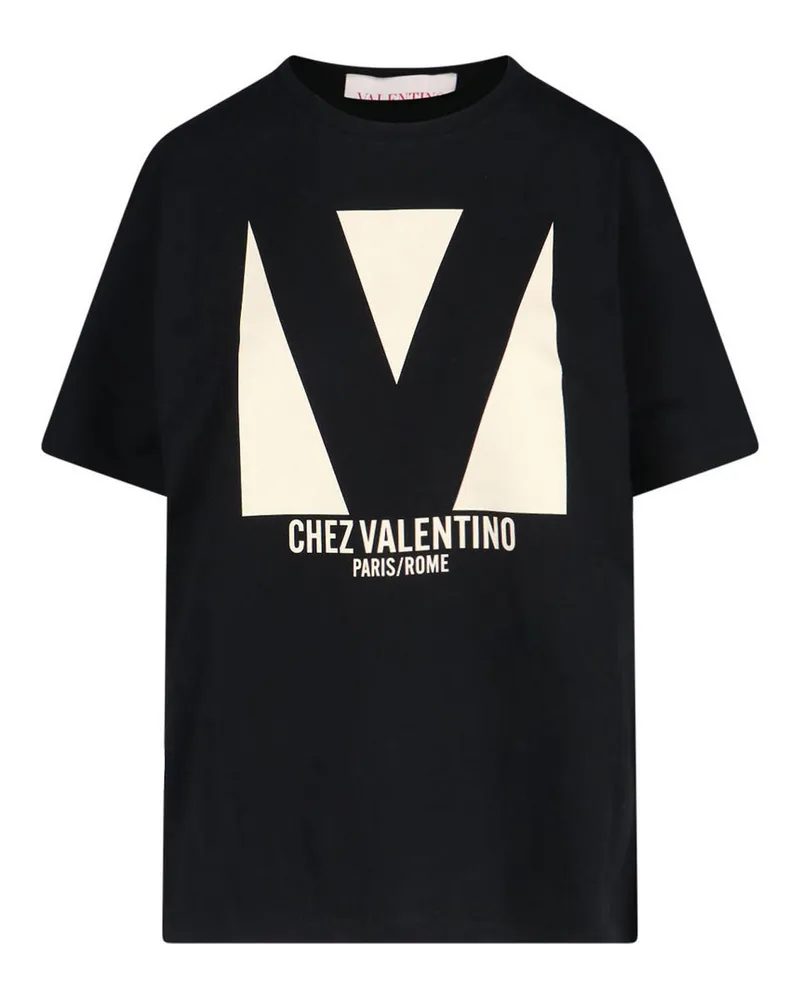 Valentino Garavani T-Shirt - Schwarz Schwarz