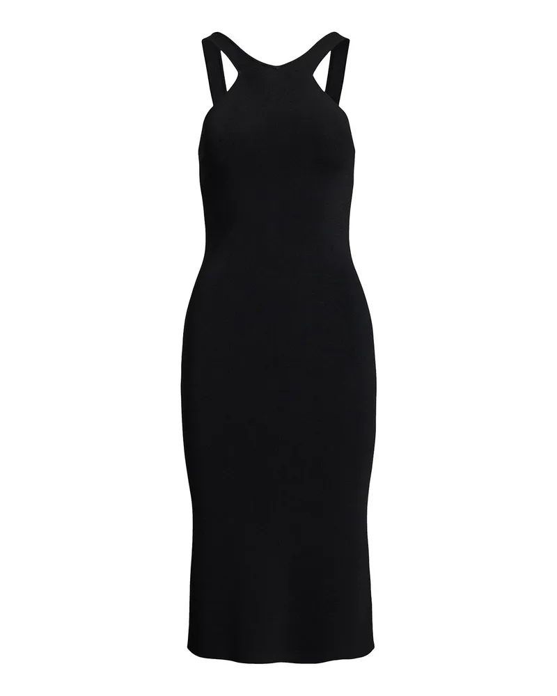 Ralph Lauren Knielanges Kleid - Schwarz Schwarz