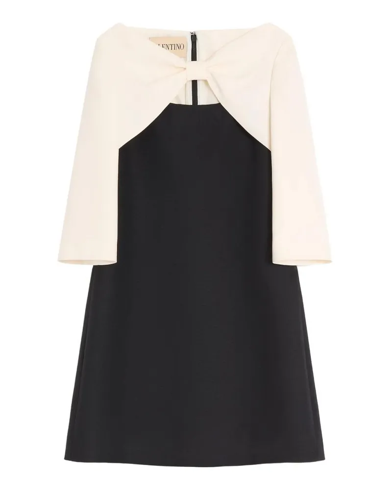 Valentino Garavani Kurzes Kleid - Schwarz Schwarz