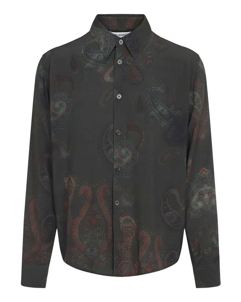 Our Legacy Hemd - Schwarz Schwarz