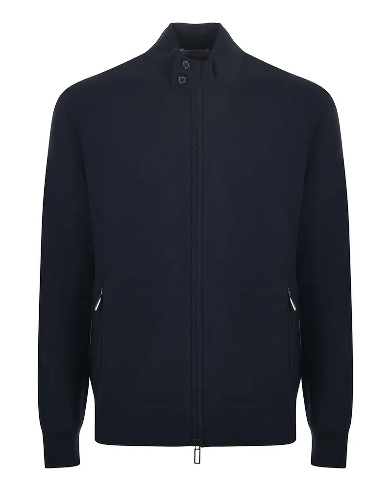 Paolo Pecora Milano Cardigan - Blau Blau