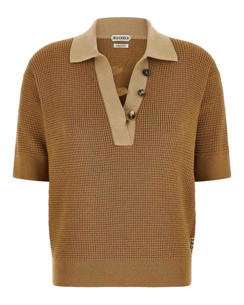J.W.Anderson J. W. Anderson Poloshirt - Beige Beige