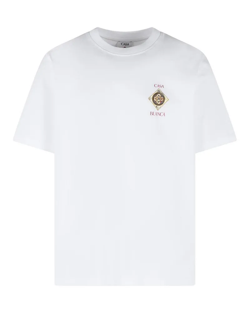 Casablanca Paris T-Shirt - Weiß Weiß