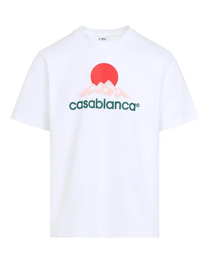 Casablanca Paris T-Shirt - Weiß Weiß