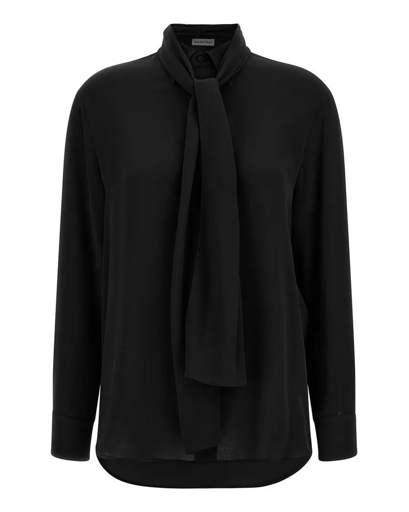 Balenciaga Hemd - Schwarz Schwarz
