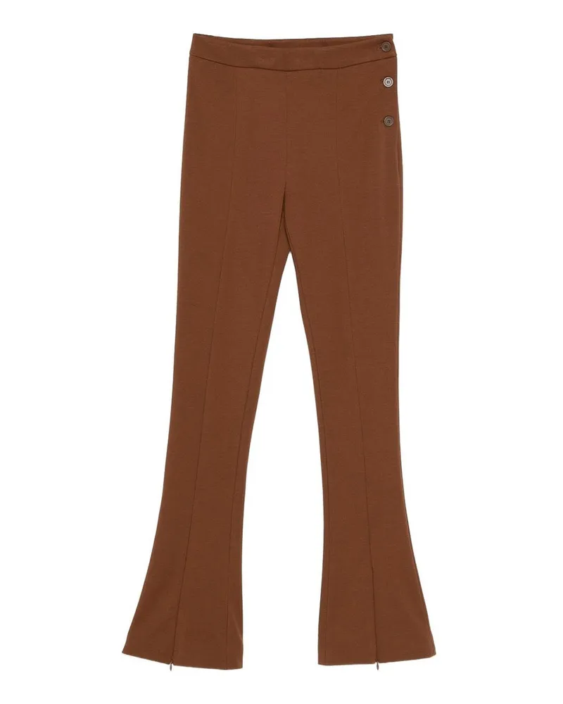 Semicouture Schlagjeans - Rot Rot