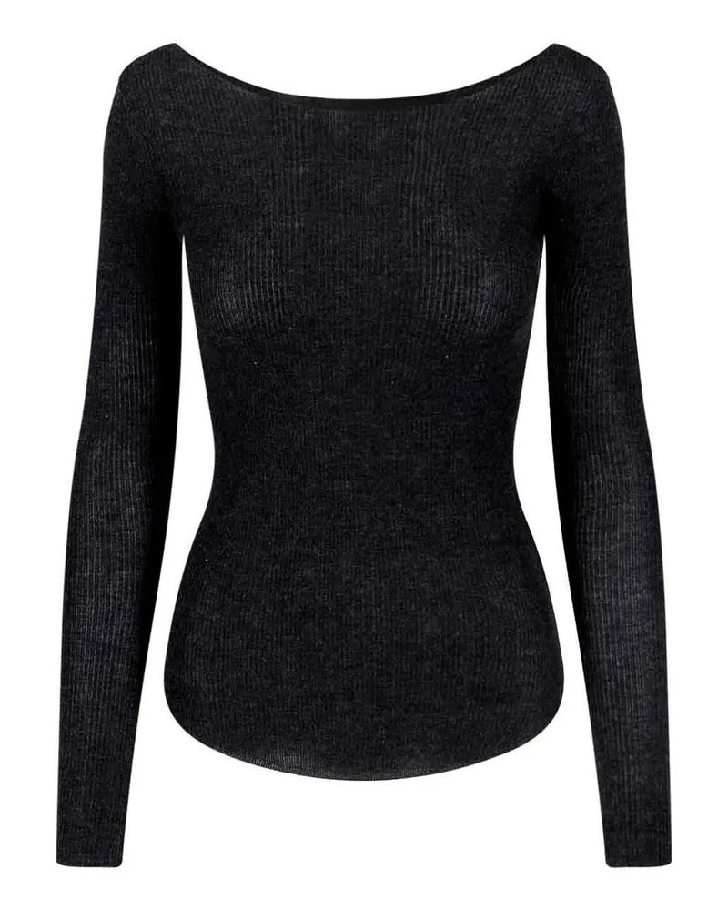 Isabel Marant Rundhalspullover - Schwarz Schwarz