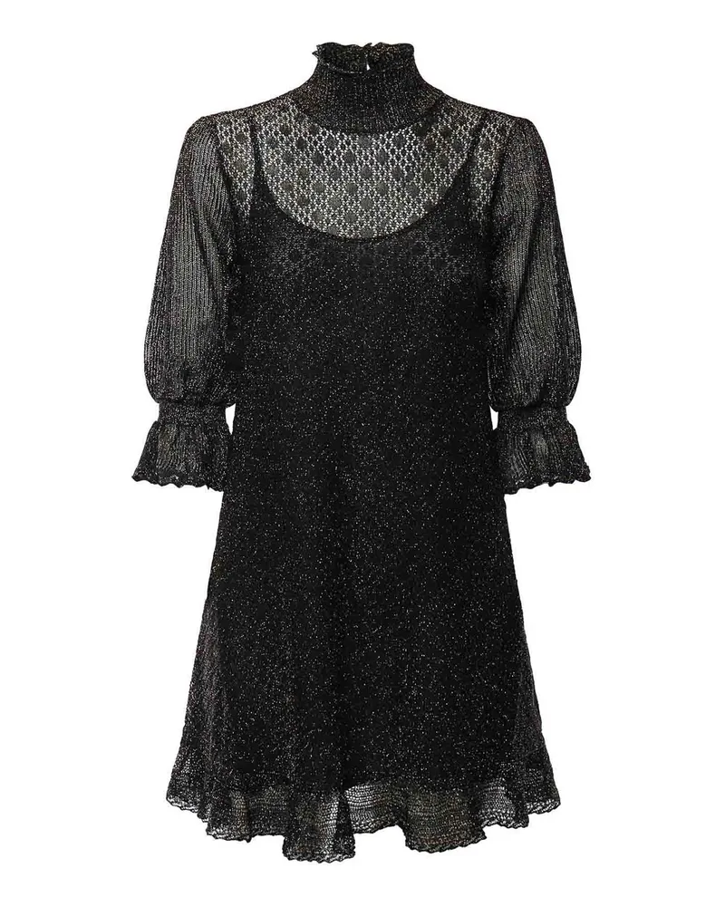 Chloé Kurzes Kleid - Schwarz Schwarz