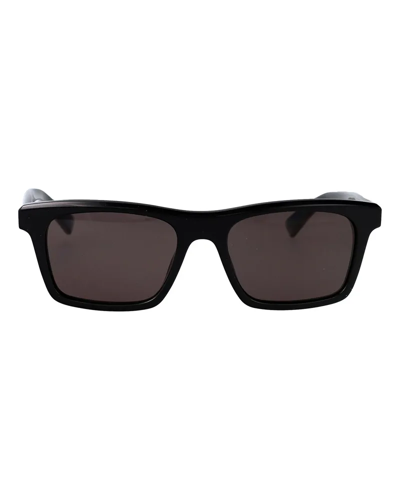 Alexander McQueen Sonnenbrille - Schwarz Schwarz