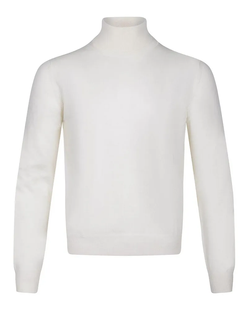 Tagliatore Rollkragenpullover - Creme Creme