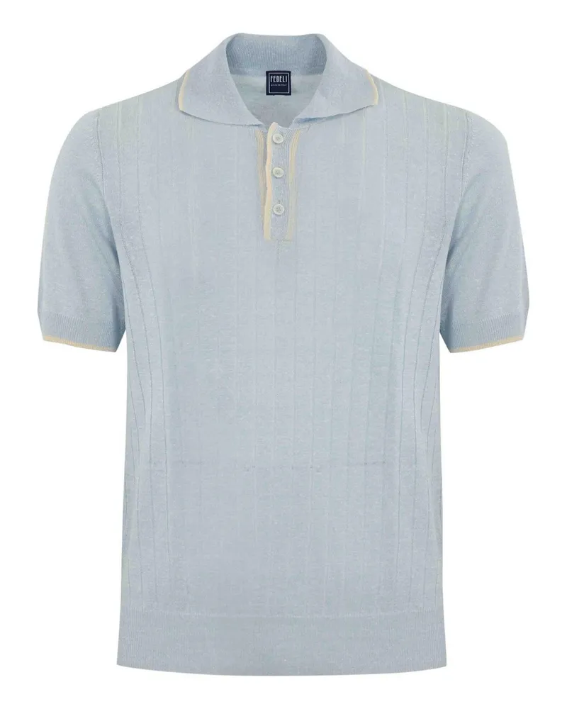 Fedeli Poloshirt - Blau Blau
