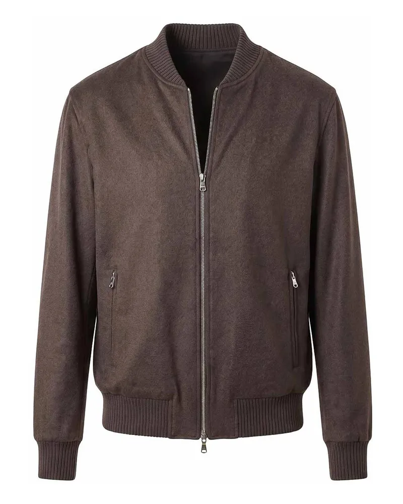 BARBA Casualjacke - Dunkelbraun Dunkelbraun