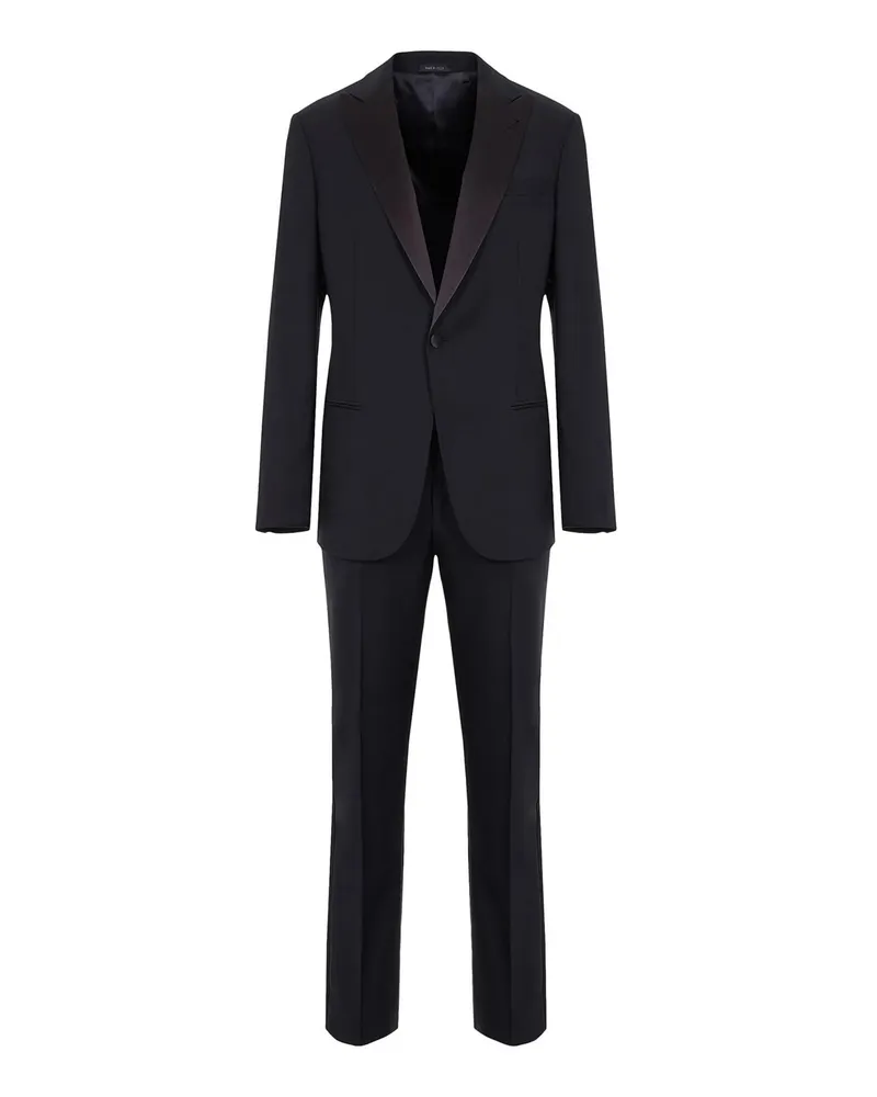 Giorgio Armani Eleganter Anzug - Blau Blau