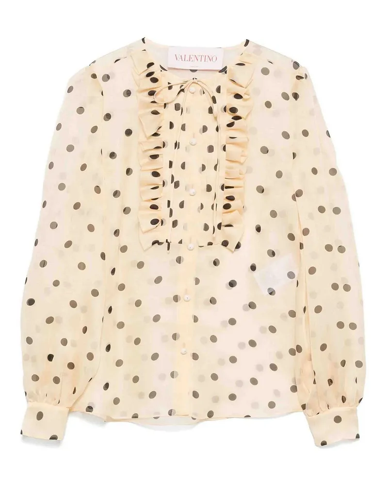 Valentino Garavani Bluse - Gelb Gelb