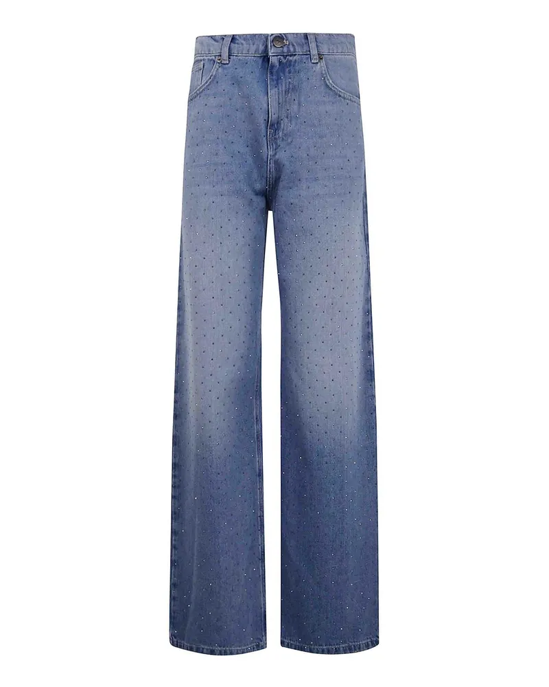 Twin-Set Straight Leg Jeans - Blau Blau