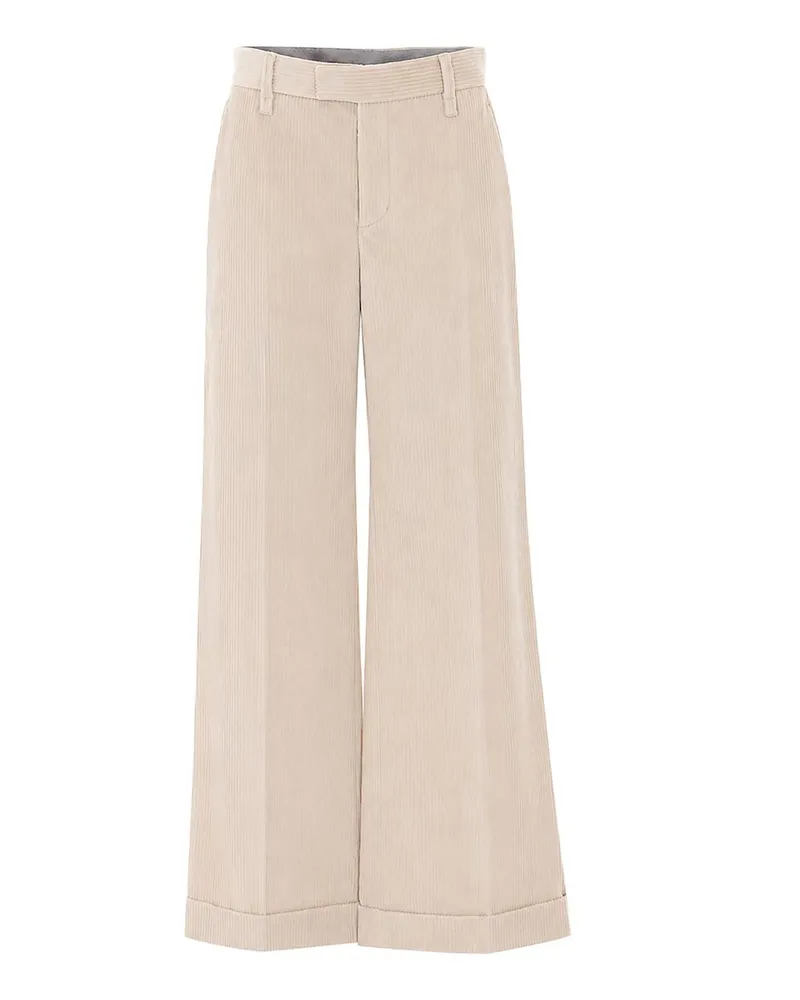 Brunello Cucinelli Casual Hose - Weiß Weiß