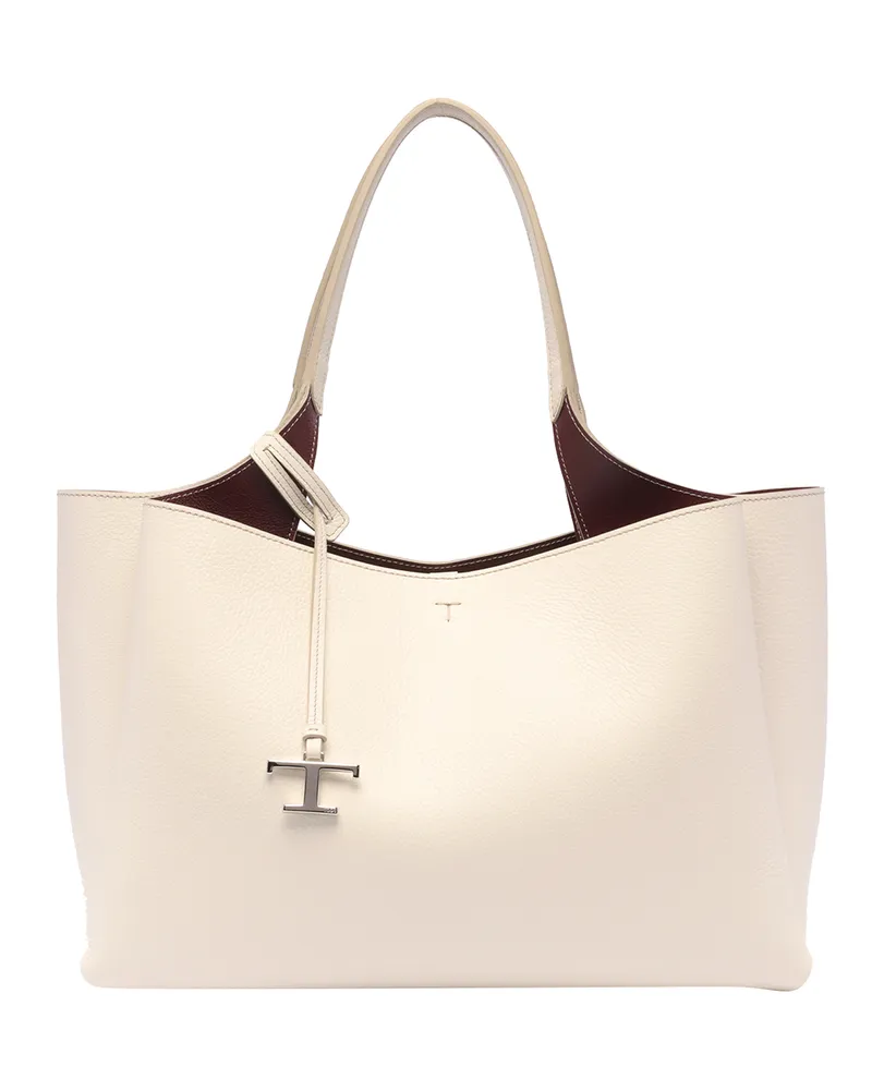 TOD'S Schultertasche - Weiß Weiß