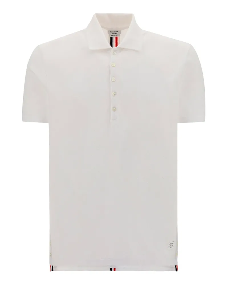 Thom Browne Poloshirt - Weiß Weiß