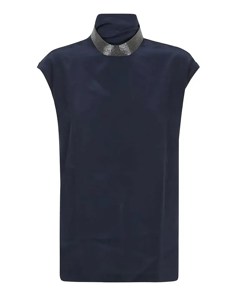 Brunello Cucinelli Bluse - Blau Blau