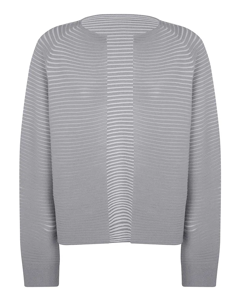 Issey Miyake Cardigan - Grau Grau