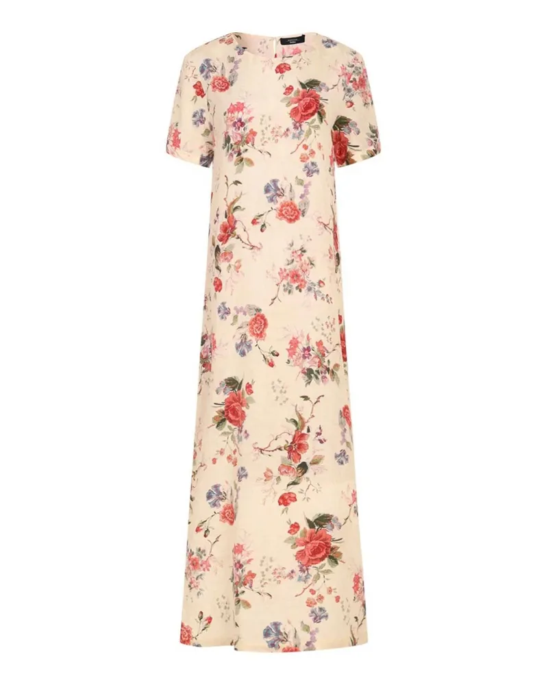 Max Mara Maxikleid - Bunt Bunt