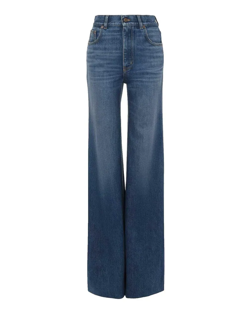 Chloé Schlagjeans - Blau Blau