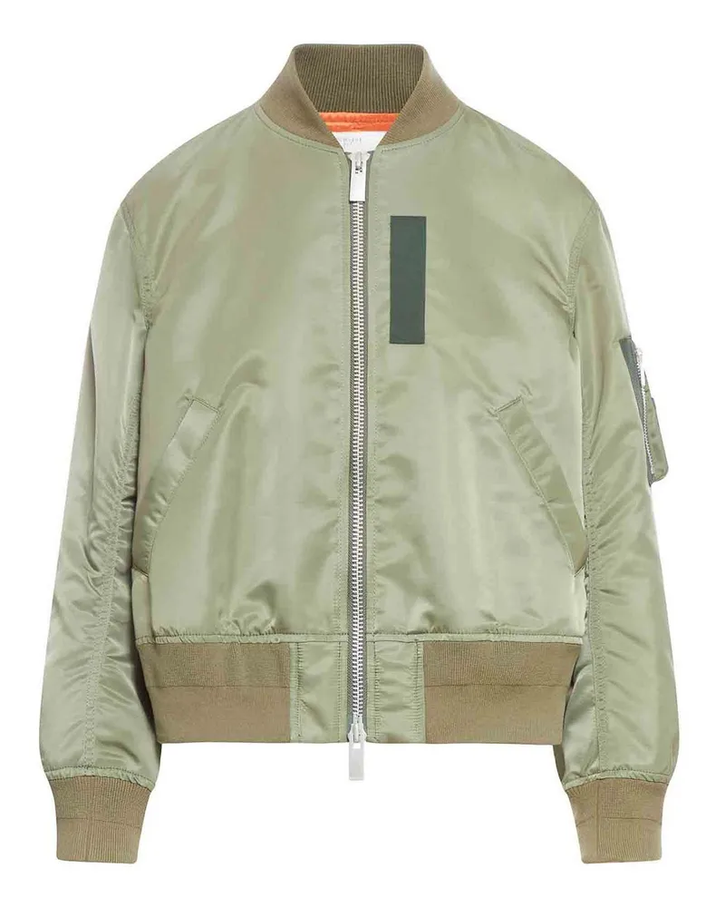 Sacai Casualjacke - Hellbraun Hellgrün