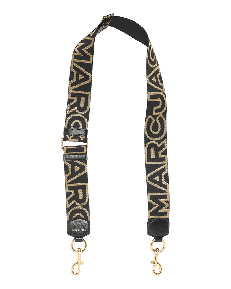 Marc Jacobs Schultergurt mit Logo Schwarz
