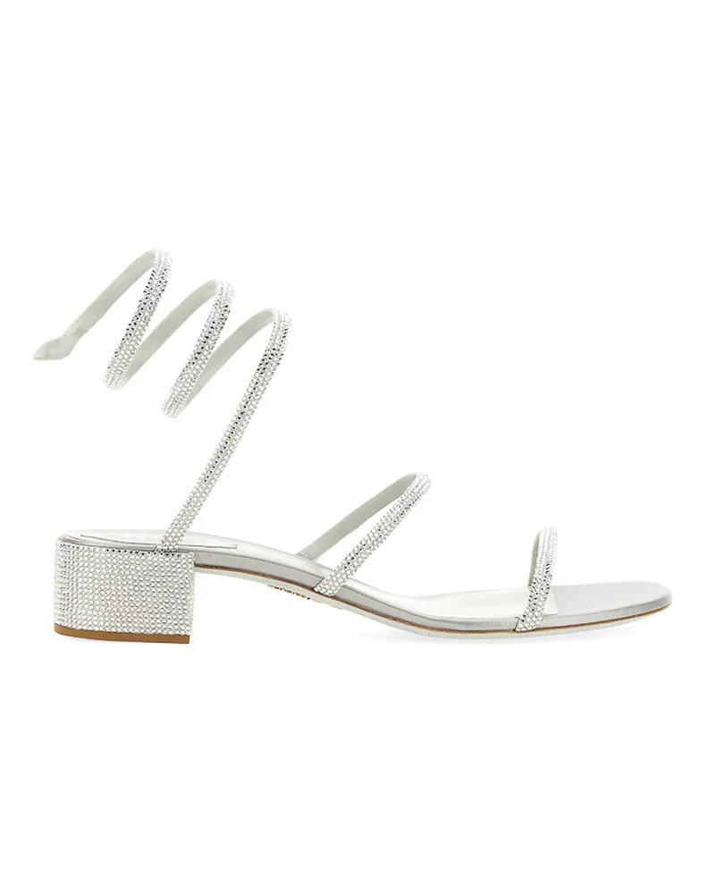 René Caovilla Sandalen - Silber Silber