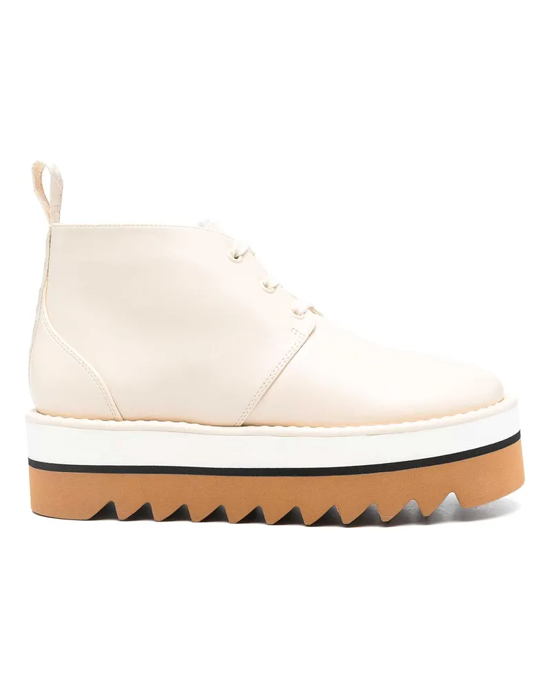 Stella McCartney Stiefel - Creme Creme