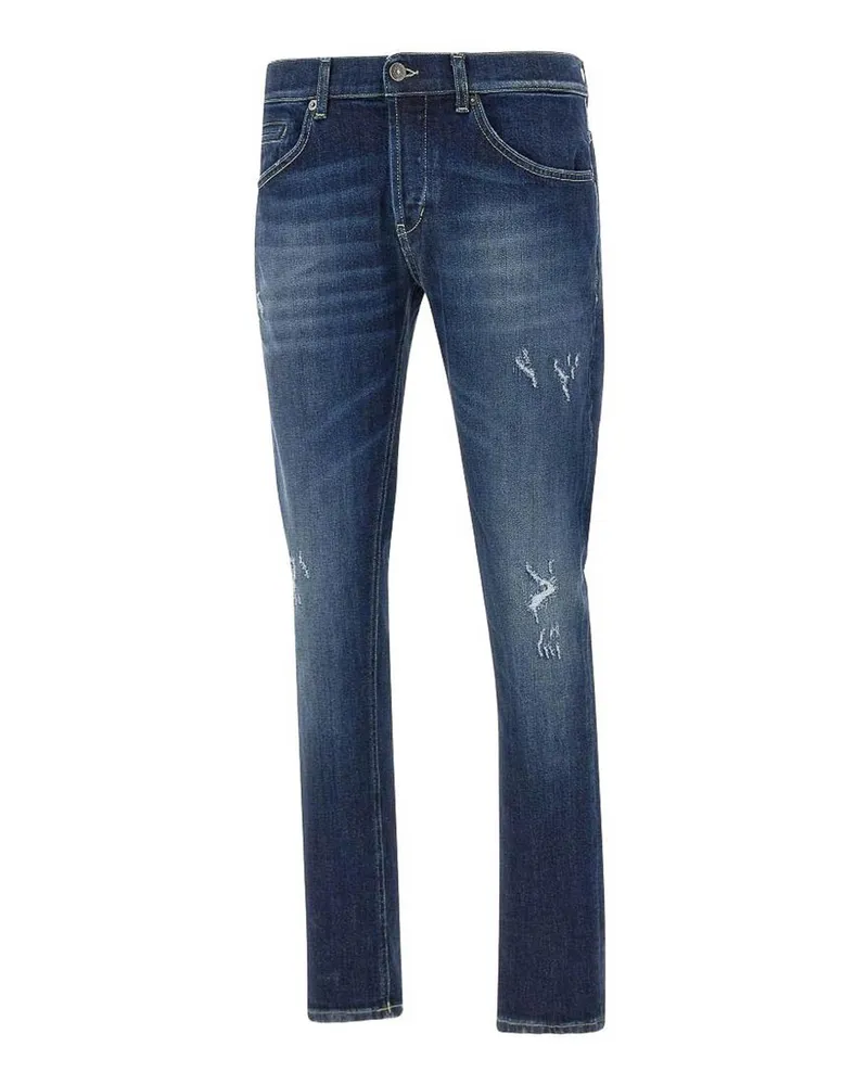 Dondup Straight Leg Jeans - Blau Blau