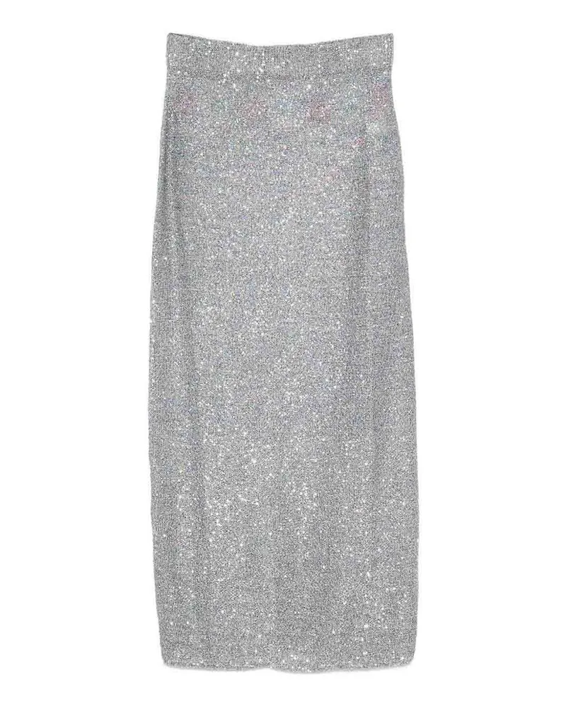 ALYSI Langer Rock - Silber Silber