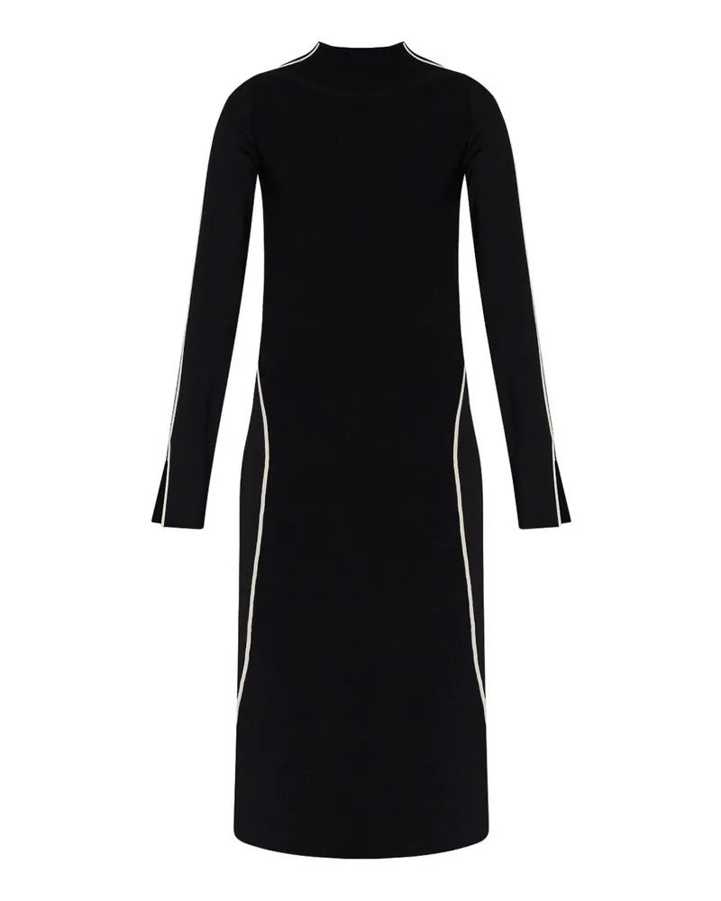 SPORTMAX Knielanges Kleid - Schwarz Schwarz