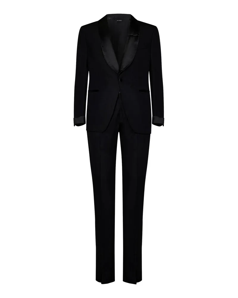 Tom Ford Eleganter Anzug - Schwarz Schwarz