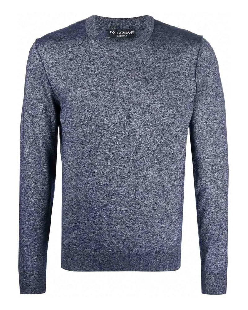 Dolce & Gabbana Rundhalspullover - Blau Blau