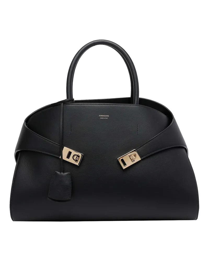 Ferragamo Shopper - Schwarz Schwarz