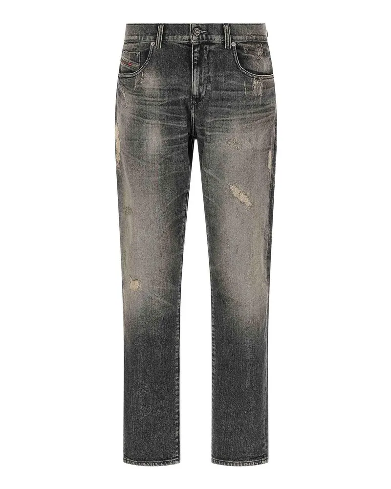 Diesel Straight Leg Jeans - Grau Grau
