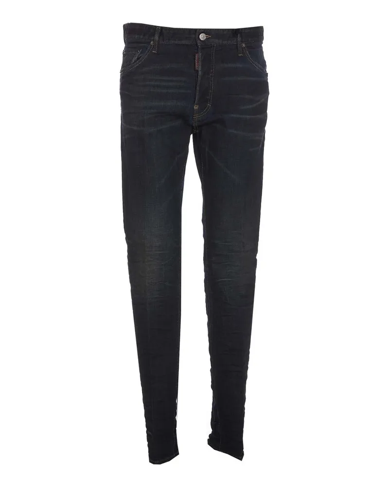 Dsquared2 Straight Leg Jeans - Blau Blau